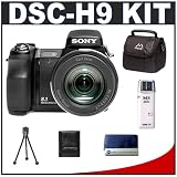 Sony CyberShot DSC-H9 8.1 Megapixel Digital Camera with 15x Optical Zoom + High Speed USB 2.0 Memory Stick (MS) Card Reader + Digital Camera Case