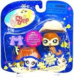 Littlest Pet Shop Assortment \'A\' Series 2 Collectible Figure Meerkat with Tree Trunk (Special Edition Pet!)