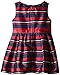 Nautica Baby Girls' Stripe Taffeta Dress With Grosgrain Sash
