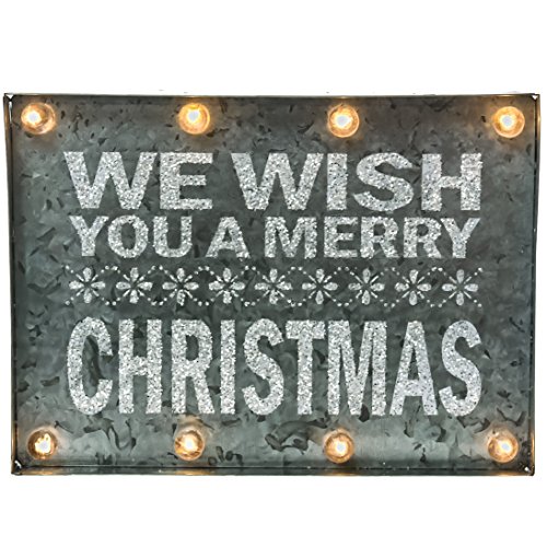 Amazon.com: scottdecor christmas window film neon sign have a merry xmas and happy new year Light-Up Merry Christmas Marquee Sign : Home Decor