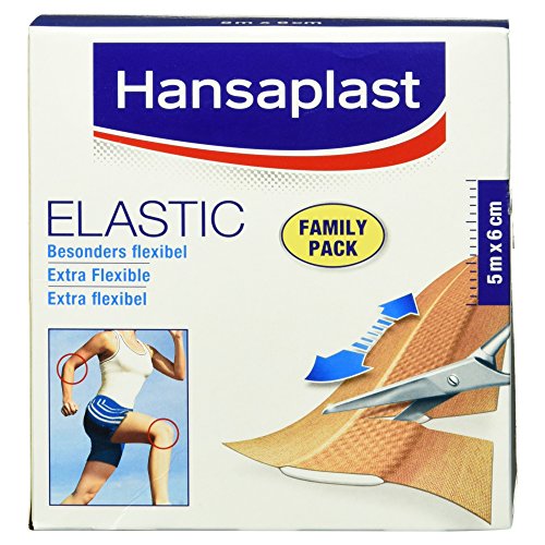 Hansaplast Elastic Pflaster Family Pack 5m x 6cm