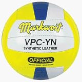 Synthetic Leather Volleyball from Markwort - B0006VX226