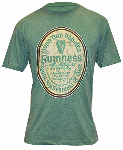 Guinness Green Gaelic Label Tee