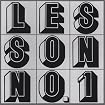 Lesson No. 1