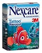 Nexcare Tattoo Waterproof Bandages, Finding Nemo, 20-Count Boxes (Pack of 8)