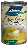 Review Shelton's  / Shelton's Organice Turkey Broth Fat Free Low Sodium, 14.25-Ounce Cans (Pack of 12)