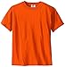 Russell Athletic Boys' Big Cotton Blend T-Shirt, Basic Burnt Orange, Medium