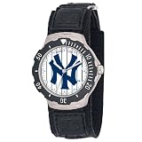 MLB Men's New York Yankees Agent Series Velcro Watch #MDV-NY3