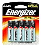 Energizer Max AA Alkaline Batteries (8+2 Value Pack)