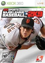 Major League Baseball 2K9 xbox cover