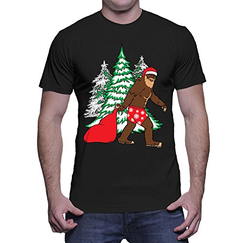 Men's Bigfoot Santa Claus T-shirt