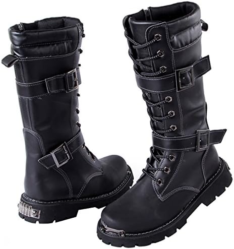 Dreamy House Tokyo Ghoul Anime Kirishima Ayato PU Boots Cosplay Shoes (Male US 8)