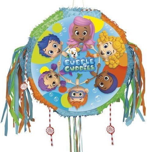 Bubble Guppy Pinata with Pull String by Unique Party Favors