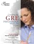 Cracking the GRE Psychology Subject Test, 7th Edition