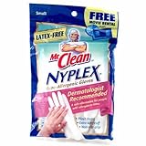 Mr. Clean Nyplex Hypo-Allergenic Gloves, Small