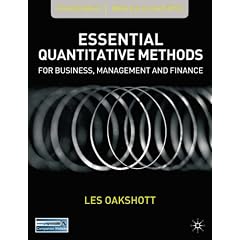 Essential Quantitative Methods for Business, Management and Finance