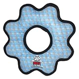 Tuffy's Mega Gear Ring Dog Toy - Chain Link Print