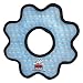 Tuffy's Mega Gear Ring Dog Toy, Chain Link Print