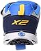 Heelys Bolt Plus X2 Sneaker (Little Kid/Big Kid), Navy/New Blue/Lunar Grey, 4 M US Big Kid
