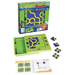 Smart Games - SG 001 - Jeu enfant  - Gogetter Chat Et Souris - Jeu De Réflexion Et De Logique