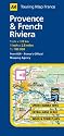 Provence and French Riviera (AA Road Map France Series)
