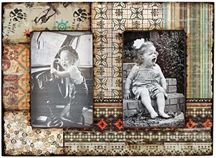 French Country Multi Color Wood Picture Frame Rustic Photo Frame Shabby Chic