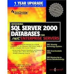 Designing SQL Server 2000 Databases for .NET Enterprise Server