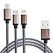 USB Type C , Smilism 6ft (2M) 3-in-1 Lightning cable Micro USB Type C Cable for iPhone 6 6 Plus 5 5s 5c, iPad Air, New Macbook, iPod 5, Sumsung, HTC, Nokia, ChromeBook Pixel and more (Gold)