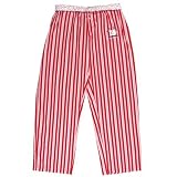 New York Giants Ladies Red Super Bowl XLII Champions Ladies Striped Woven Pants
