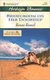 bridegroom on her doorstep  (white weddings)