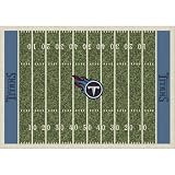 Milliken 533321/1093 NFL Homefield Tennessee Titans Football Rug Size: 3'10" x 5'4"