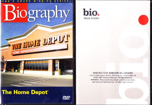 Biography Sam Walton : The Founder of Walmart - How He Built the Walmart Empire , Biography Home Depot : Mega Business 2 Pack