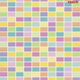 Rasch Tapete 817133 Relieftapete Muster ""Fliese"" wei&szlig;-bunt modern