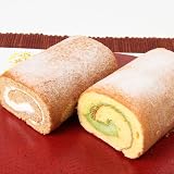 京都宇治「辻利」抹茶ロールケーキ＆ほうじ茶ロールケーキ