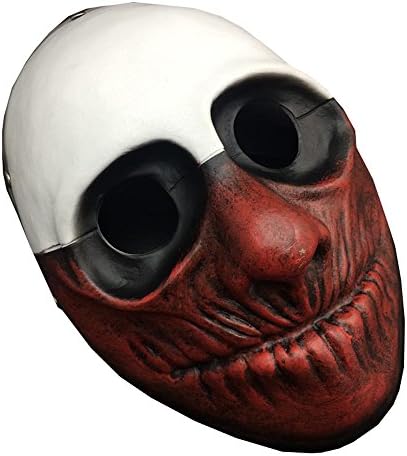 PAYDAY 2 Wolf Mask Heist Joker Halloween Props Collection Cosplay clown Mask