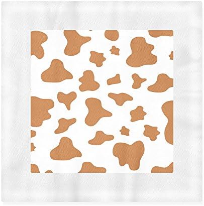 86"(L) x 86"(W) Full Queen Size Brushed Fabric Cow Art Pattern Print Duvet/ Quilt Cover Comforter Sets