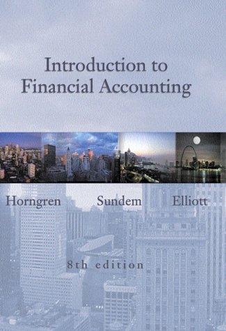 Introduction to Financial Accounting: AND Cisco Annual Report