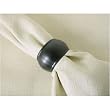 Black Bronze Round Metal European inspired napkin rings