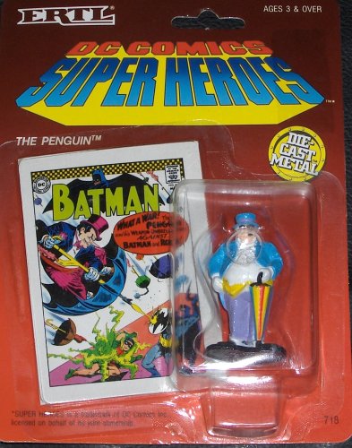  Batman DC Comics Super Heroes "The Penguin" Die Cast Metal Figure
