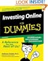 Investing Online for Dummies