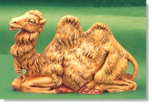 Roman Fontanini Seated Camel, 7.5 Inch Scale