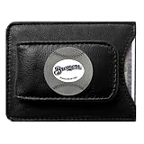 Milwaukee Brewers MLB Card/Money Clip Holder (Leather)