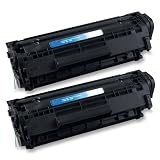 Databazaar提供 Stationery&Grocery Online Shop Ranking 17. Premium Compatible for HP 12A Toner Cartridge Twin Pack, Q2612A-2PK