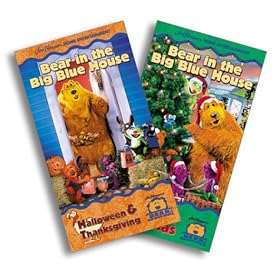Bear in the Big Blue House - Halloween & Thanksgiving/Berry Bear Christmas [VHS]