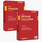 McAfee VLF09E002RAA Mcafee Virusscan Pro 9 Firewall 6 Bundle 2U