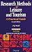Research Methods for Leisure and Tourism (Leisure management)