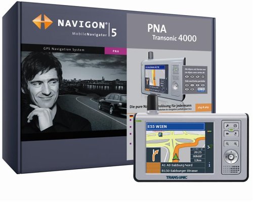 Childrens Toyshop  PC Hardware : Navigon Transonic 4000 Navigation + Mobile Navigator 5 Alps