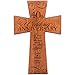 LifeSong Milestones Personalized 40th Wedding for Couple Cherry Wall Cross, 40th Ruby Gifts for Her 40 Year Ideas for Him I Have Found The One Whom My Soul Loves (7x11)