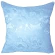 SilkNOW 100% Pure Silk Reversible Square Pillows Queen Sky Blue