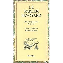 Le parler savoyard